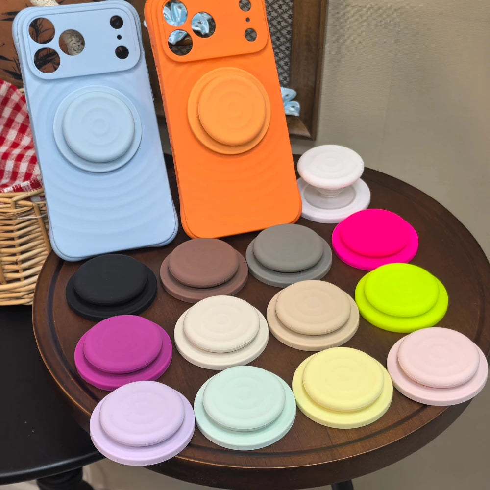 Magnetic Silicone Phone Grip and Stand